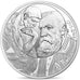 Coin, France, Monnaie de Paris, 100 Euro, Auguste Rodin, 2017, MS(65-70), Silver
