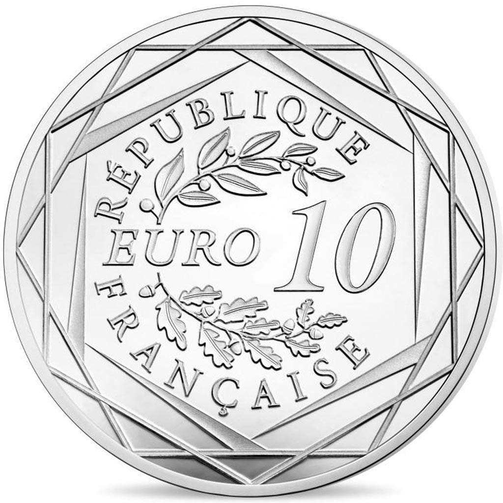 Münze, Frankreich, Monnaie de Paris, 10 Euro, Auguste Rodin, 2017, STGL, Silber