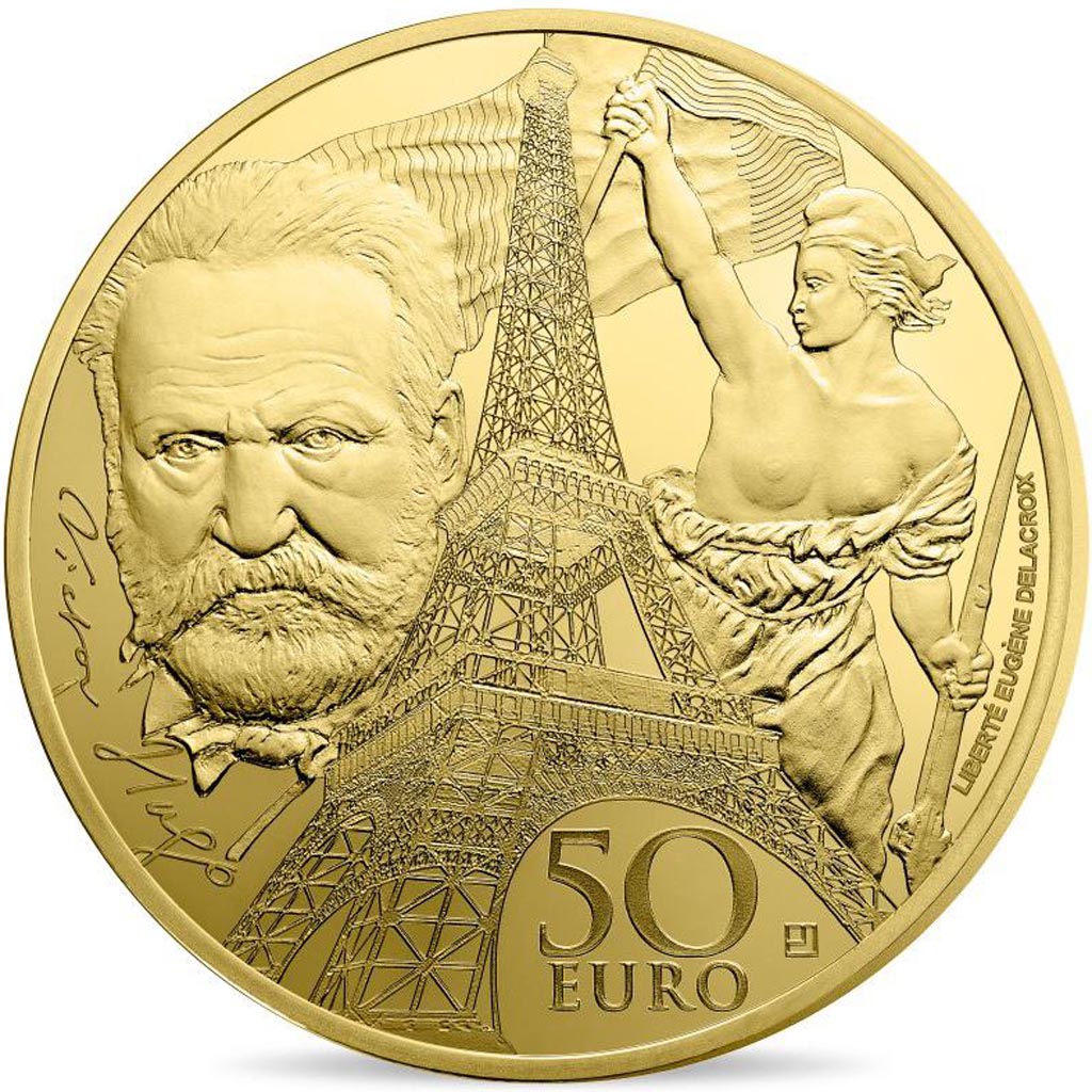 Moneda, Francia, Monnaie de Paris, 50 Euro, Europa, 2017, FDC, Oro