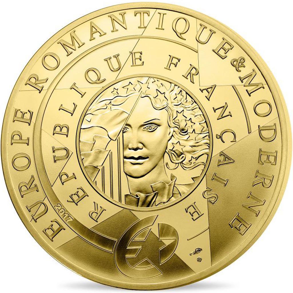 Moneda, Francia, Monnaie de Paris, 50 Euro, Europa, 2017, FDC, Oro