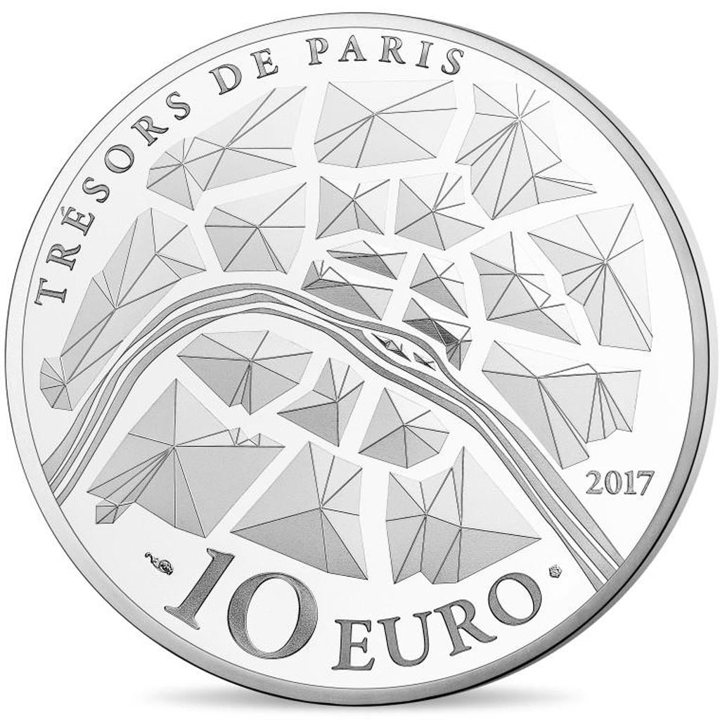 Coin, France, Monnaie de Paris, 10 Euro, Statue de la Liberté, 2017, MS(65-70)