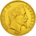 Moneda, Francia, Napoleon III, Napoléon III, 50 Francs, 1866, Paris, EBC+, Oro