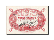 Reunion, 5 Francs, 1938, Serie Q, KM:14