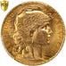 Moneta, Francia, Marianne, 20 Francs, 1907, Paris, PCGS, MS65, FDC, Oro, KM:857