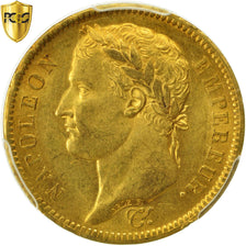 France, Napoléon I, 40 Francs, 1811, Paris, PCGS, MS61, MS(60-62), Gold