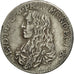 Munten, Monaco, Louis I, 5 Sols, 1/12 Ecu, 1665, ZF, Zilver, KM:40, Gadoury:MC70