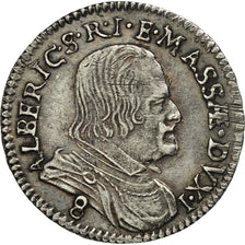 Monnaie, États italiens, MASSA DI LUNIGIANO, 8 Bolognini, 1664, TTB+, Argent
