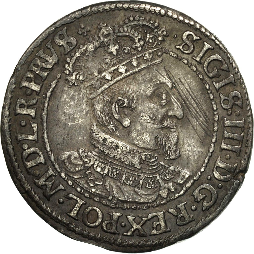 Coin, DANZIG, Ort, 1/4 Thaler - 10 Groszy, 1620, EF(40-45), Silver, KM:14