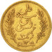 Túnez, Ali Bey, 10 Francs, 1891, Paris, MBC, Oro, KM:226