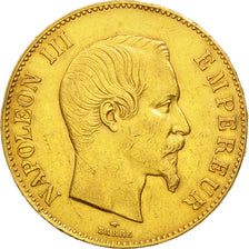 Monnaie, France, Napoleon III, Napoléon III, 100 Francs, 1858, Paris, TTB, Or