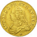France, Louis XV, Louis d'or aux lunettes, 1726, Lyon, EF(40-45), Gold, KM:489.6