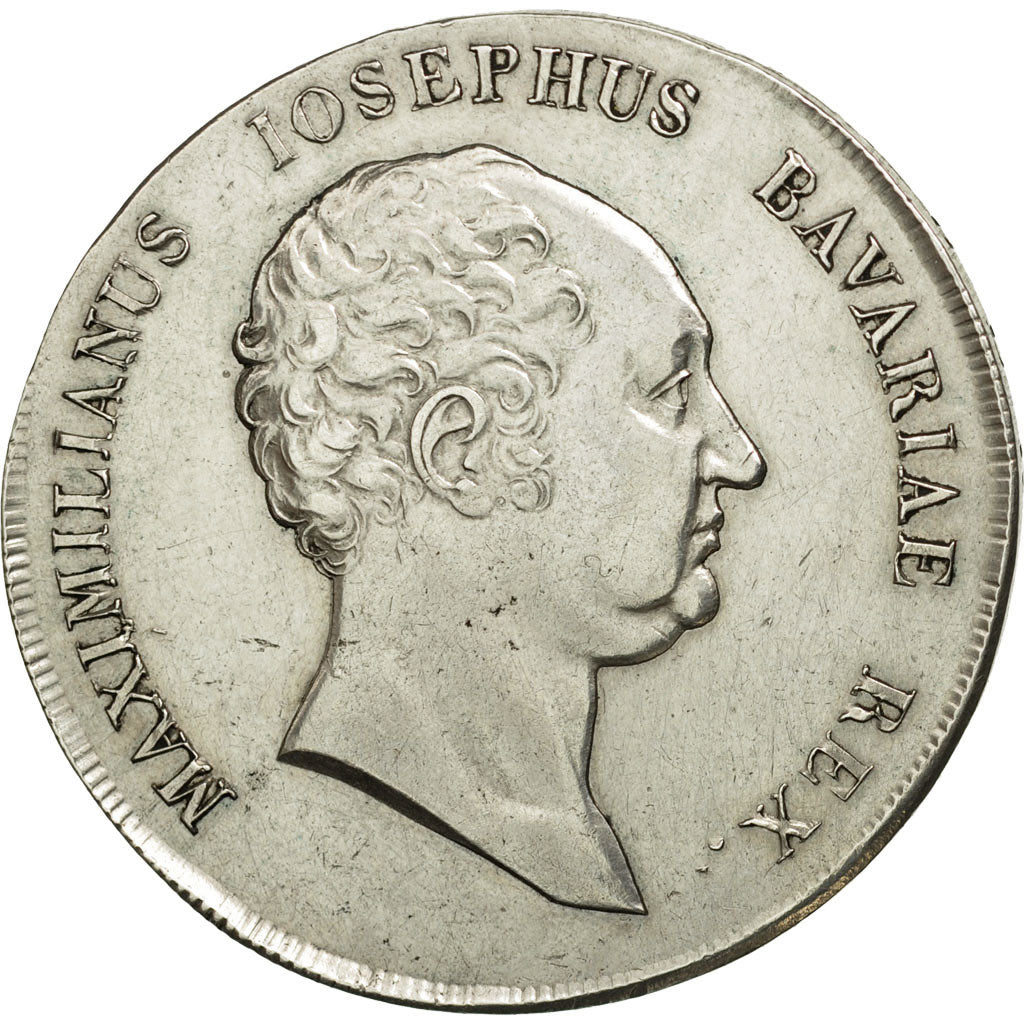 German States, BAVARIA, Maximilian IV, Josef, Thaler, Krone, 1809, Munich