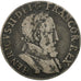 Monnaie, France, Henri II, Teston, 1554, Paris, TB, Argent, Ciani:1285