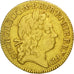 Moneta, Gran Bretagna, George I, 1/2 Guinea, 1719, MB+, Oro, KM:541.1