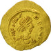 Monnaie, Phocas 602-610, Tremissis, Undated, Constantinople, TTB, Or, Sear:634