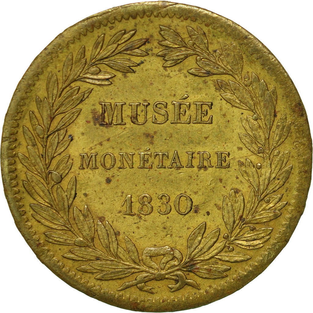 Moneta, Francia, Essai au module, 20 Francs, 1830, Paris, BB, Ottone