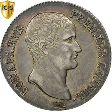 Moneda, Francia, Napoléon I, 5 Francs, An 12 (1804), Rouen, PCGS, AU53, MBC+