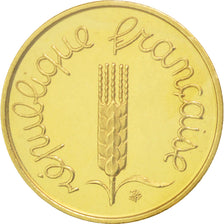 Coin, France, Centime, 1981, Paris, MS(65-70), Gold, KM:P685, Gadoury:4.P3