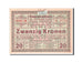 Czechoslovakia, Komotau, Gorkau, 20 Kronen, 15.11.1918, Pick UNL