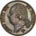 France, Louis XVIII, 2 Francs, 1822, Paris, MS(60-62), Silver, KM:710.1