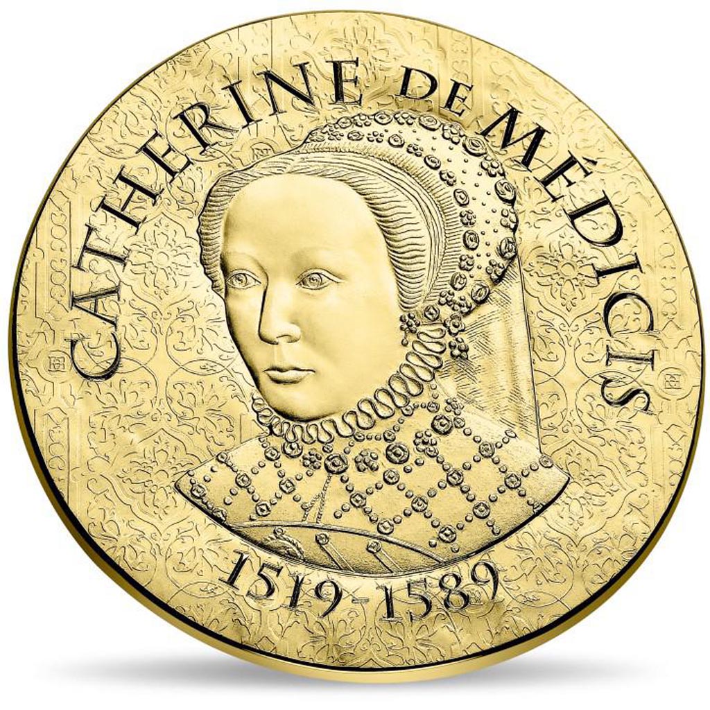 Coin, France, Monnaie de Paris, 50 Euro, Catherine de Médicis, 2017, MS(65-70)