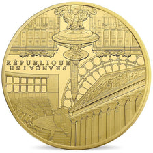 Munten, Frankrijk, Parijse munten, 50 Euro, UNESCO, 2017, FDC, Goud