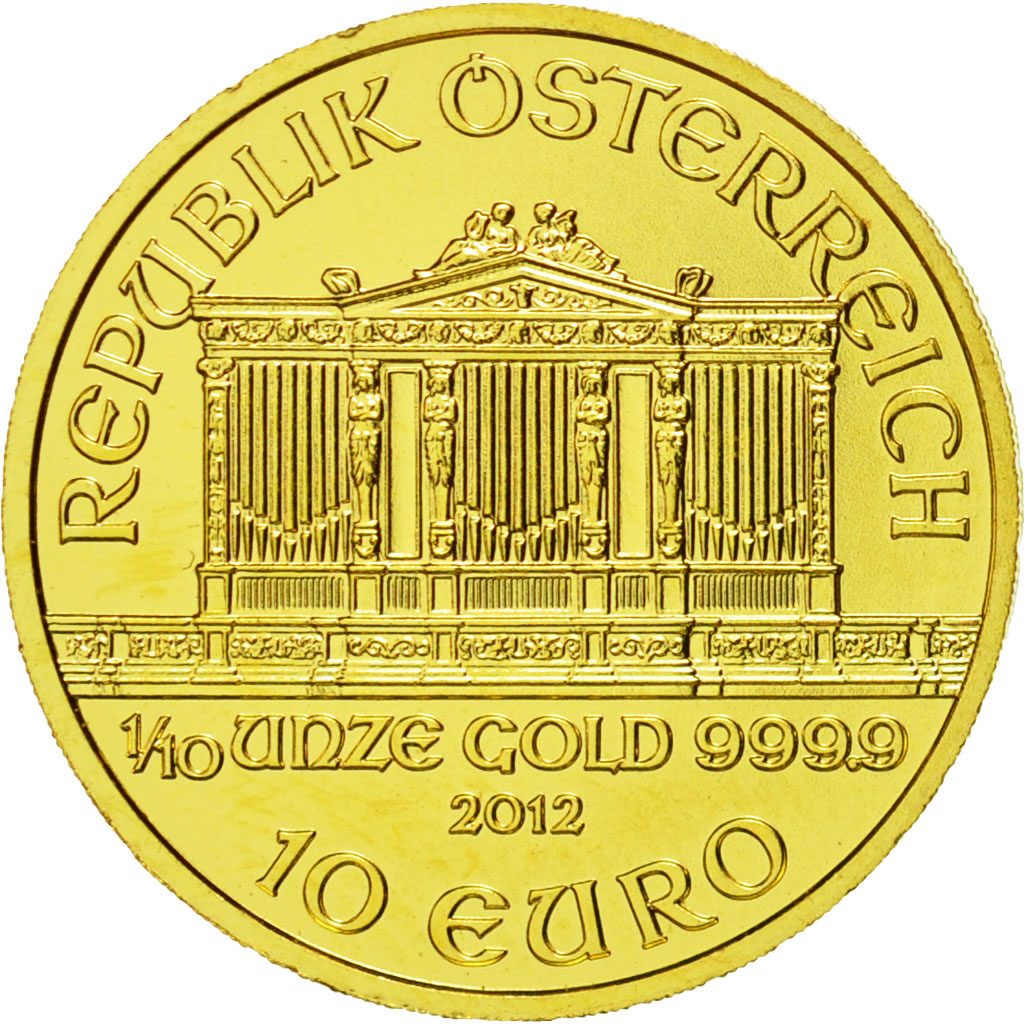 Austria, 10 Euro, 2012, Vienna, SC, Oro, KM:3092