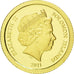 Münze, Salomonen, Elizabeth II, 5 Dollars, 2011, B.H. Mayer, STGL, Gold, KM:190