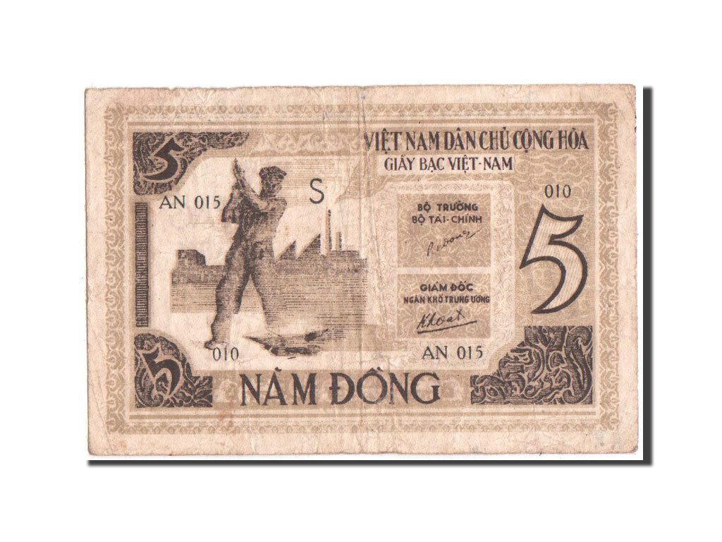 Vietnam, 5 Dong, 1946, KM:4