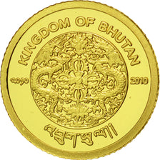 Coin, Bhutan, Jigme Khesar Namgyel Wangchuck, 100 Ngultrums, 2010, Royal Mint