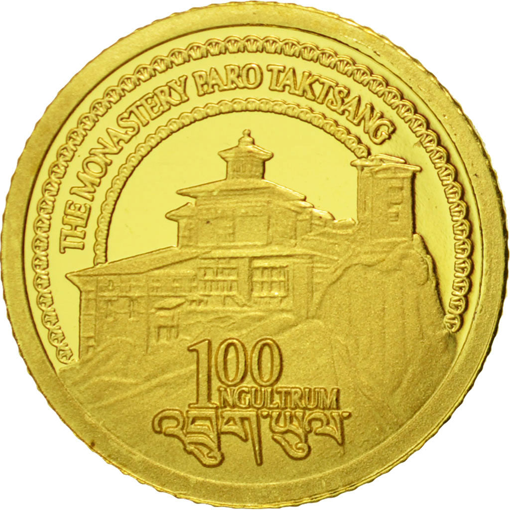 Monnaie, Bhoutan, Jigme Khesar Namgyel Wangchuck, 100 Ngultrums, 2010, Royal