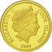 Moneda, Islas Cook, Elizabeth II, 5 Dollars, 2009, Valcambi, FDC, Oro, KM:1523