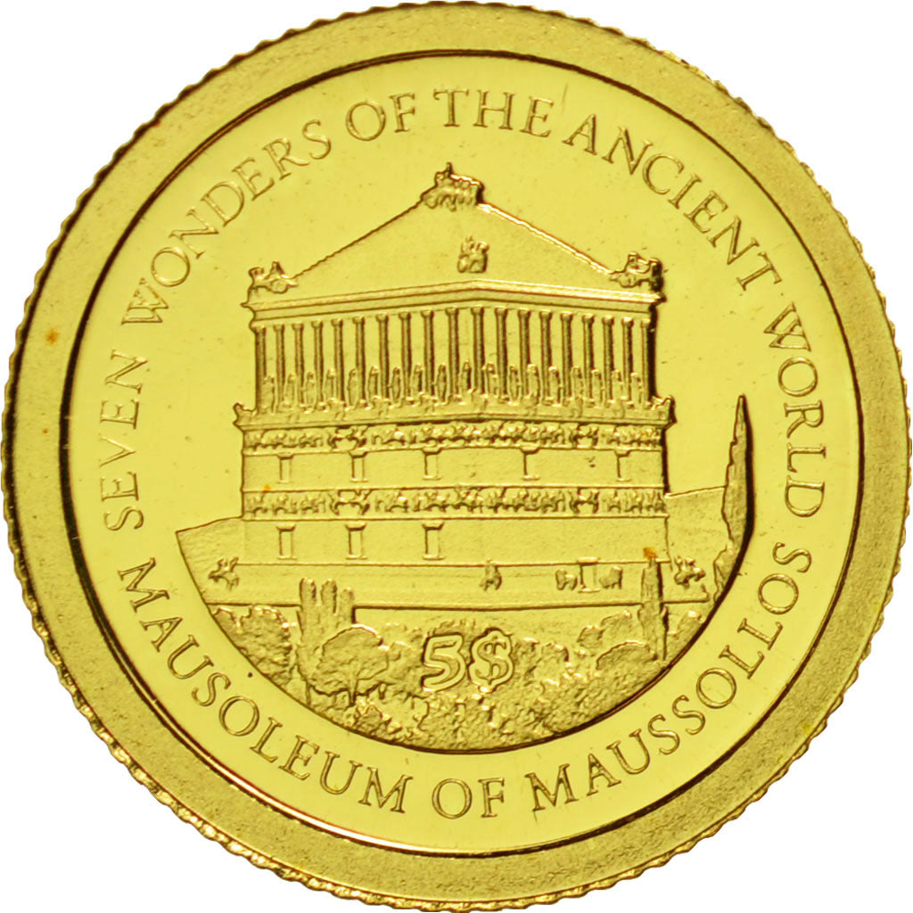 Solomon Islands, Elizabeth II, 5 Dollars, 2011, B.H. Mayer, MS(65-70), Gold