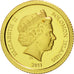 Solomon Islands, Elizabeth II, 5 Dollars, 2011, B.H. Mayer, MS(65-70), Gold
