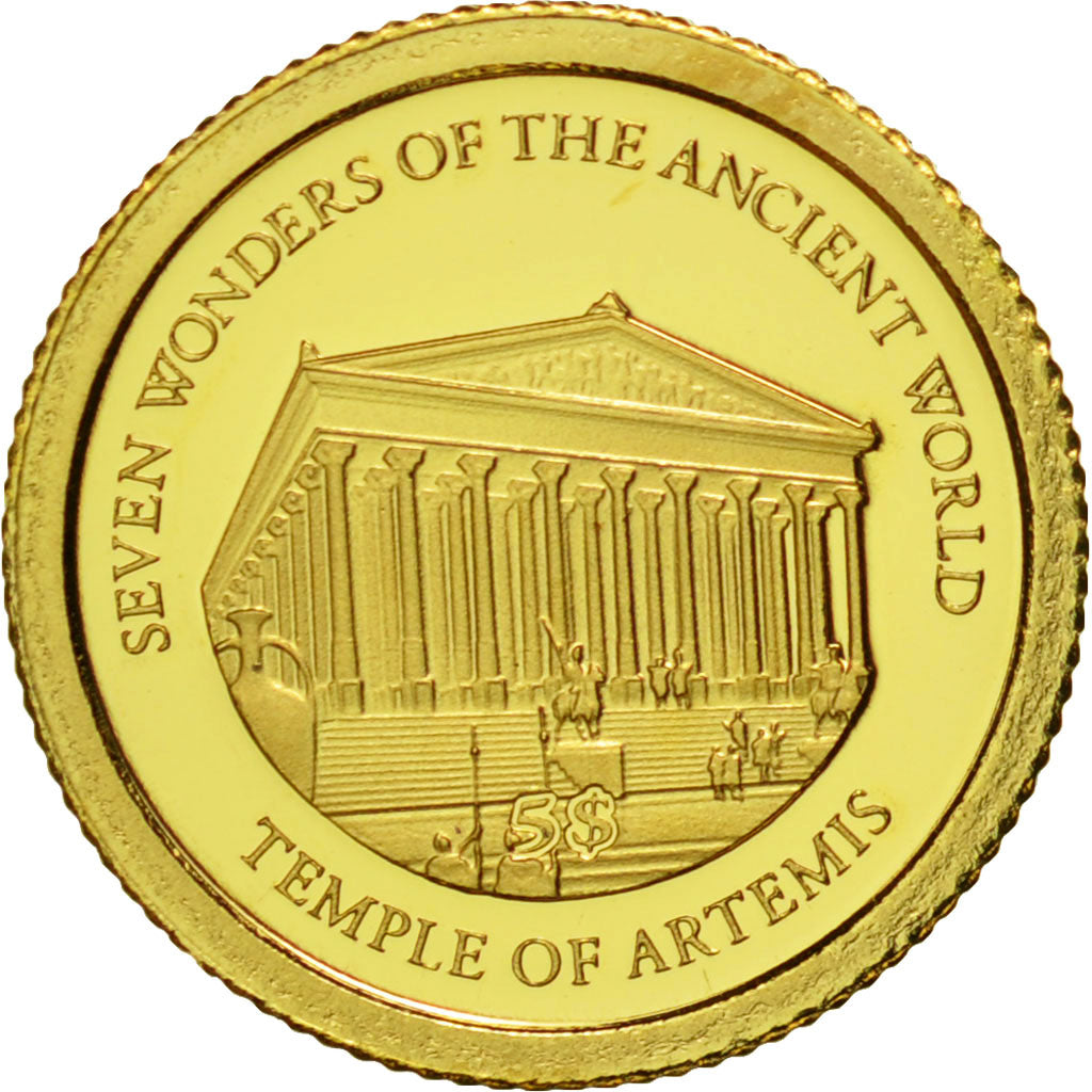 Solomon Islands, Elizabeth II, 5 Dollars, 2011, B.H. Mayer, MS(65-70), Gold