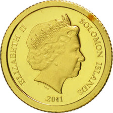 Coin, Solomon Islands, Elizabeth II, 5 Dollars, 2011, B.H. Mayer, MS(65-70)