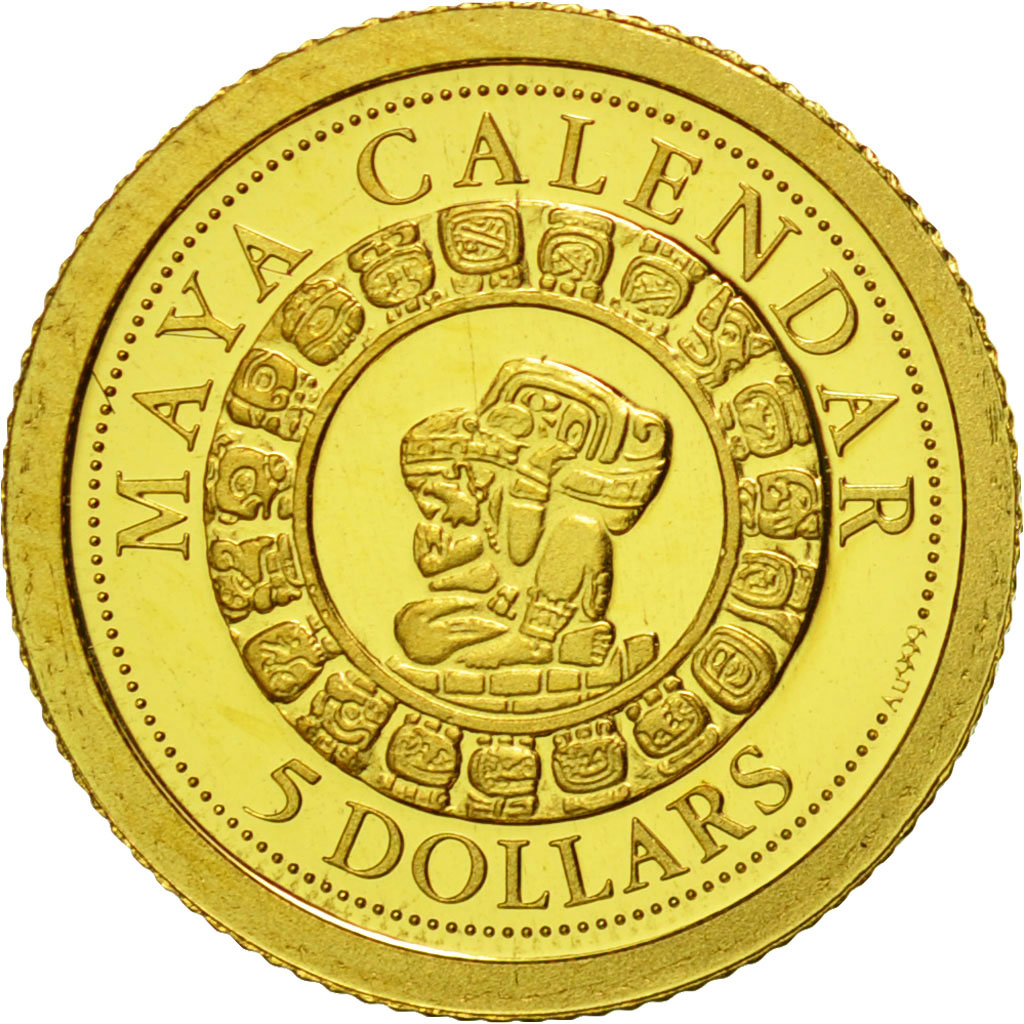 Solomon Islands, Elizabeth II, 5 Dollars, 2012, B.H. Mayer, MS(65-70), Gold