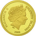 Munten, Salomoneilanden, Elizabeth II, 5 Dollars, 2008, Valcambi, FDC, Goud
