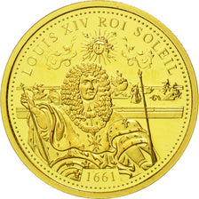 France, Medal, Louis XIV, MS(65-70), Gold