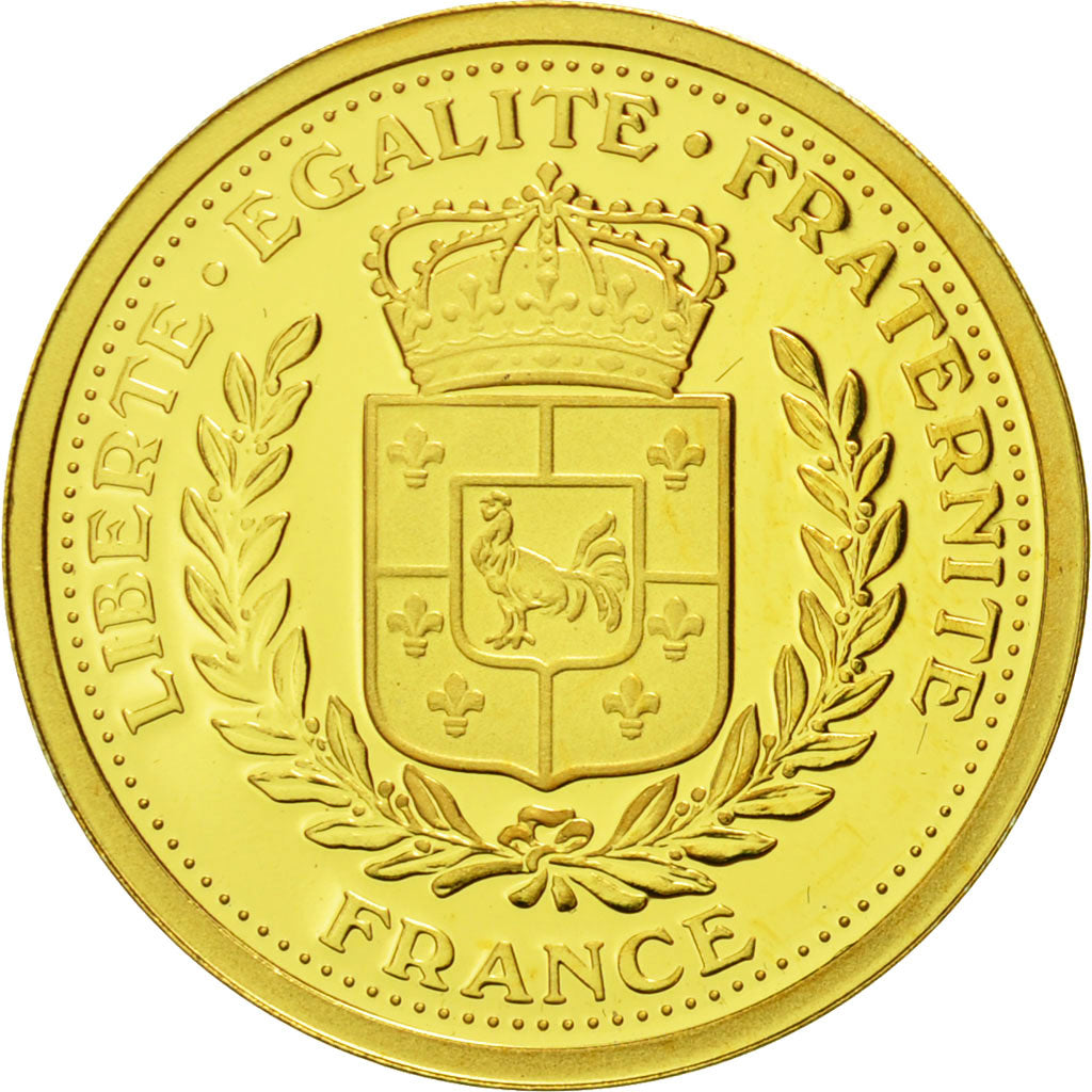 France, Medal, Louis XIV, MS(65-70), Gold
