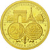 France, Medal, 10ème Anniversaire de l'Euro, 2012, FDC, Or