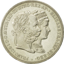 Austria, Franz Joseph I, 2 Gulden, Zwei, 1879, MS(60-62), Silver, KM:M5