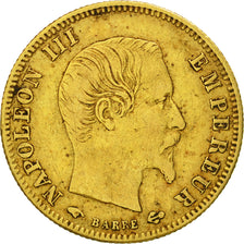France, Napoleon III, 5 Francs, 1859, Paris, VF(20-25), Gold