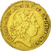 Great Britain, George I, 1/2 Guinea, 1718, VF(30-35), Gold, KM:541.1
