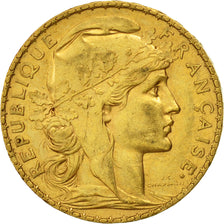 Coin, France, Marianne, 20 Francs, 1900, Paris, EF(40-45), Gold, KM:847