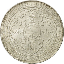 Gran Bretaña, Dollar, 1899, EBC+, Plata, KM:T5