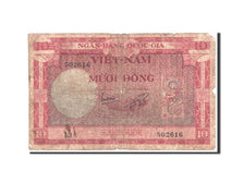 South Viet Nam, 10 Dong, 1955, KM:3a