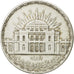 Egipto, 25 Piastres, 1957, MBC+, Plata, KM:389
