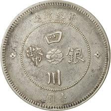 China, SZECHUAN PROVINCE, Dollar, 1912, EF(40-45), Silver, KM:456