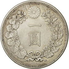 Moneda, Japón, Mutsuhito, Yen, 1885, MBC, Plata, KM:A25.2